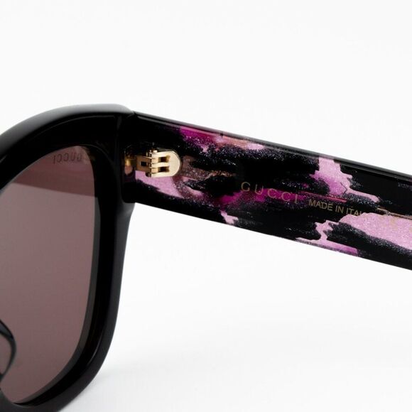 NEW Gucci GG1550SK 004 Black Red Women Square Sunglasses GG 1550SK main image 4
